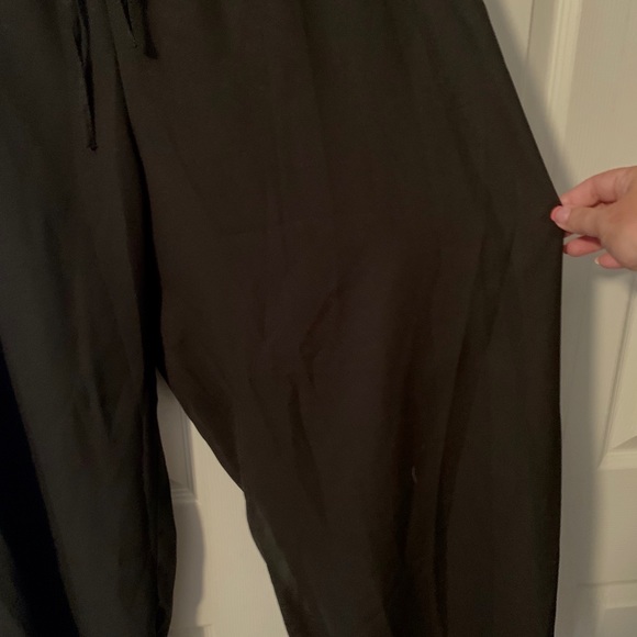 Black swim cover pants (sz 18) - Picture 3 of 6